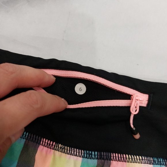 Lululemon Run: Speed Short *2-way Stretch Wee Wheezy Check - Picture 4 of 6